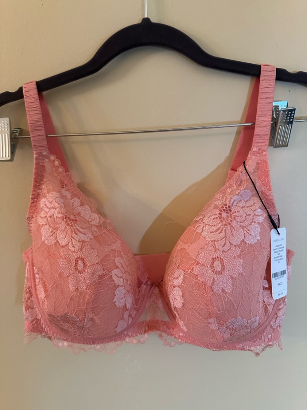 4/$50 SALE ❤️ NWT Pink Lace Underwire Bra